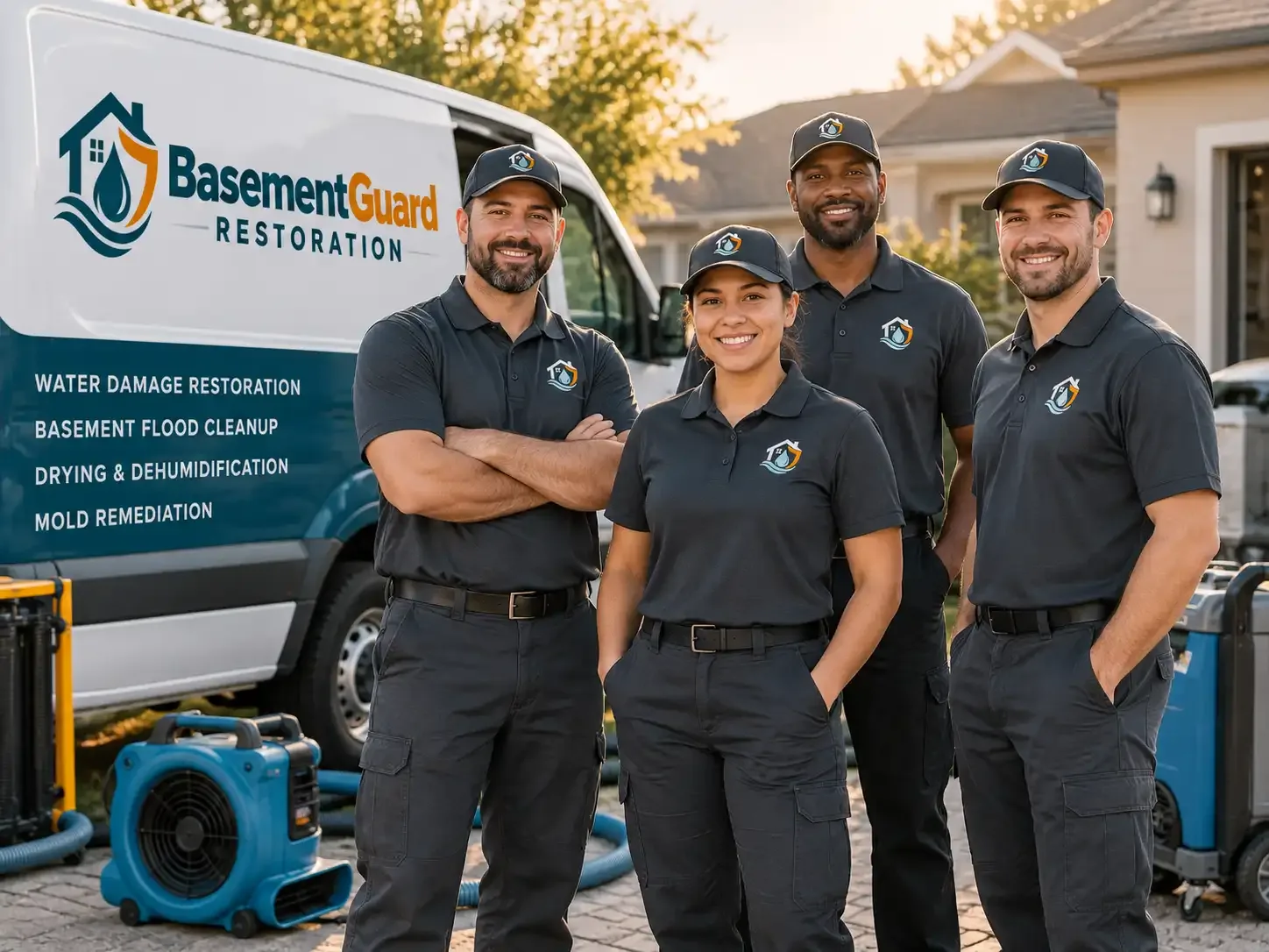 Basement Water Damage Restoration company in Romayor, TX